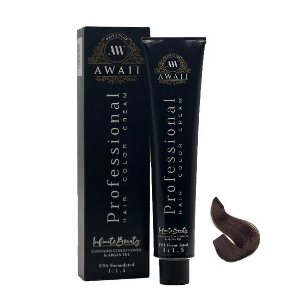 رنگ مو آوایی شماره 5.65 حجم 120 میلی لیتر رنگ شکلاتی گرم تیره