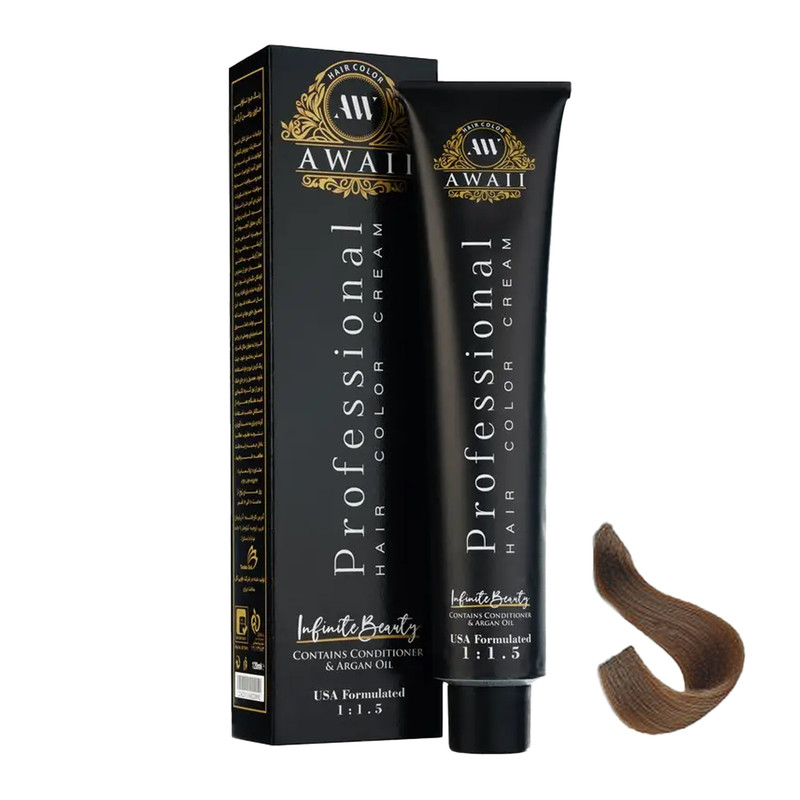 رنگ مو آوایی شماره 8.065 حجم 120 میلی لیتر رنگ آفوگاتو