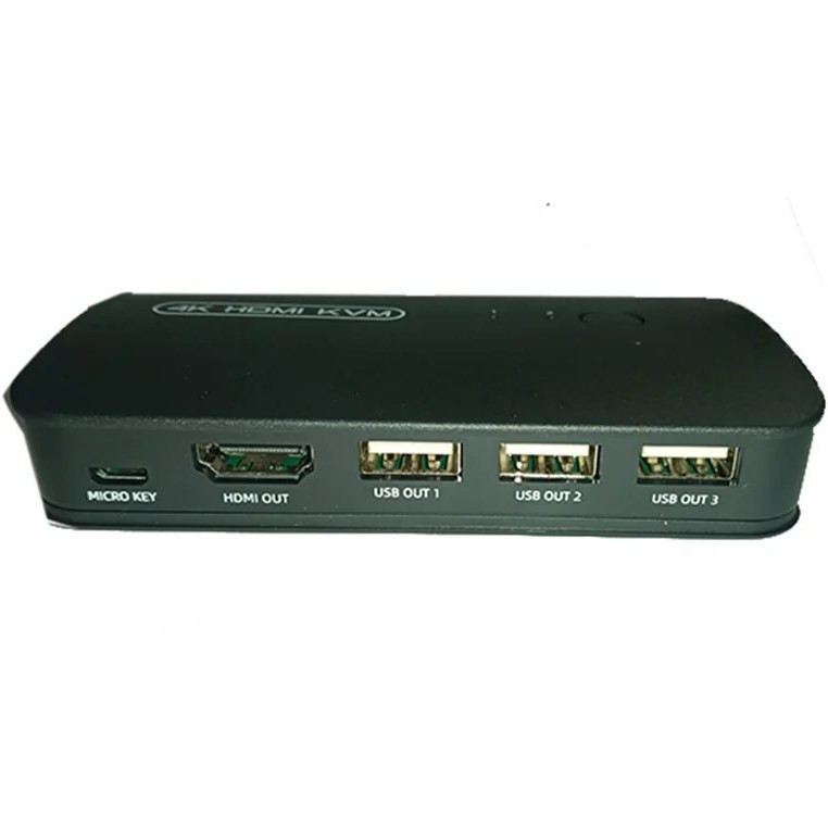 سوییچ دو پورت HDMI KVM ایفورتچ مدل HK201