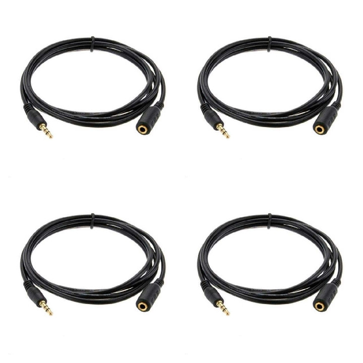 کابل افزایش طول Aux مدل Vox طول 1.5 متر بسته چهار عددی