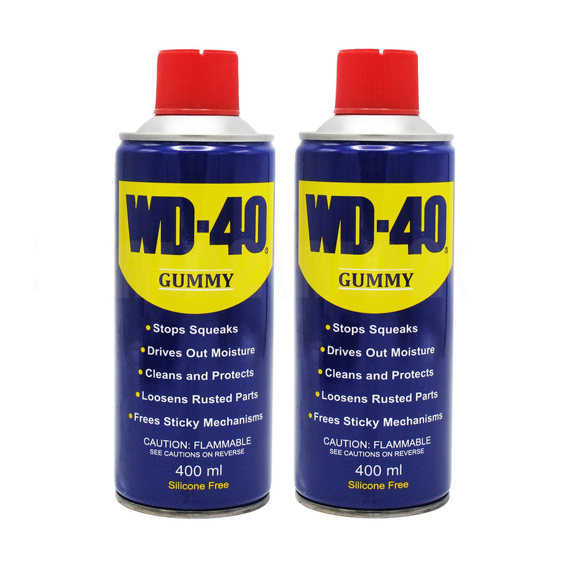 اسپری روان کننده گامی مدل WD-40 حجم 400 میلی لیتر بسته دو عددی