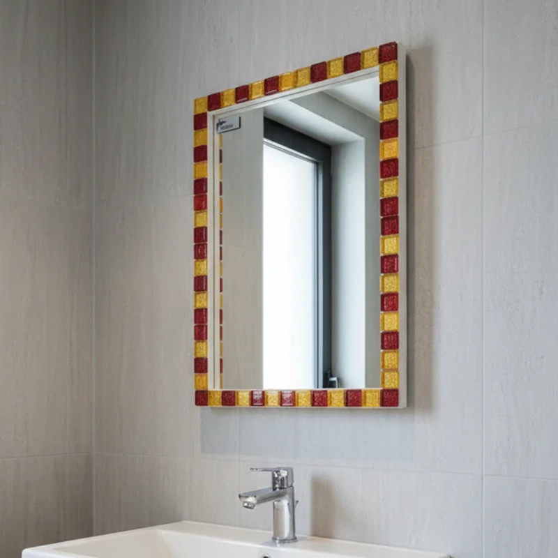 آینه سرویس‌ بهداشتی دلفین مدل 1075-foil سایز 36x51 سانتی متر