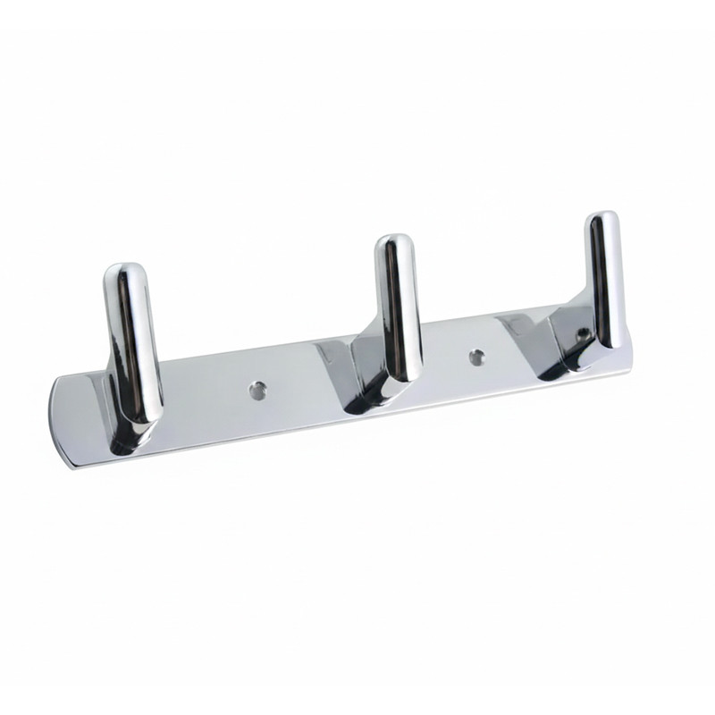 آویز لباس دلفین مدل سه شاخه گرد چسبی کد Or-3