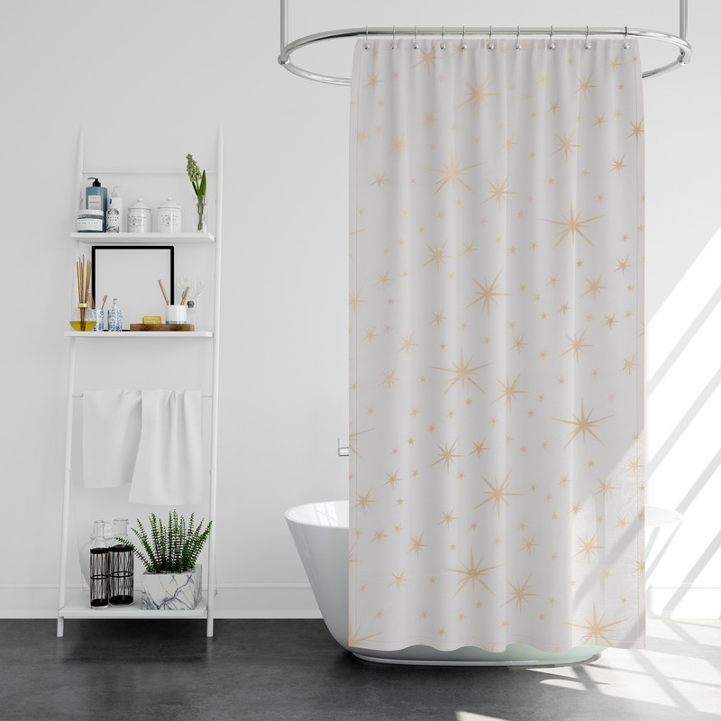 پرده حمام پیسو مدل BZ-67 سایز 180x200 سانتی متر