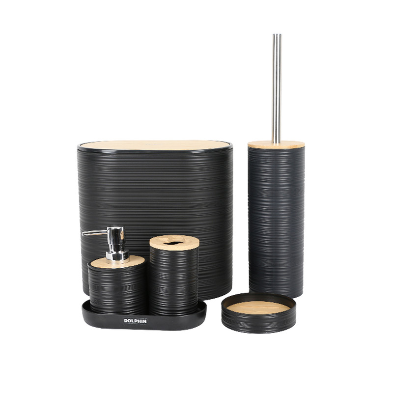 ست سرویس بهداشتی 6 تکه دلفین مدل Kh-5003