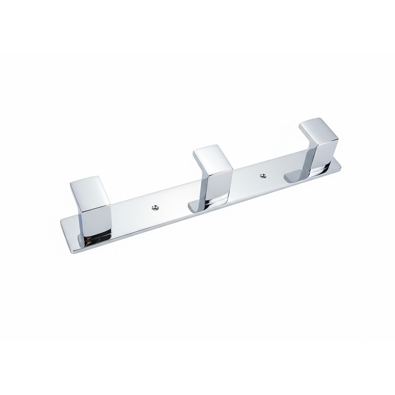 آویز لباس دلفین مدل سه شاخه مستطیلی چسبی کد Org-3