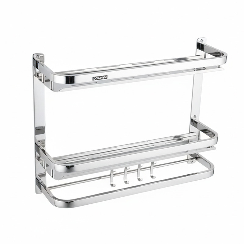 قفسه حمام دلفین مدل Bbk-eve-2F-shelf-cr