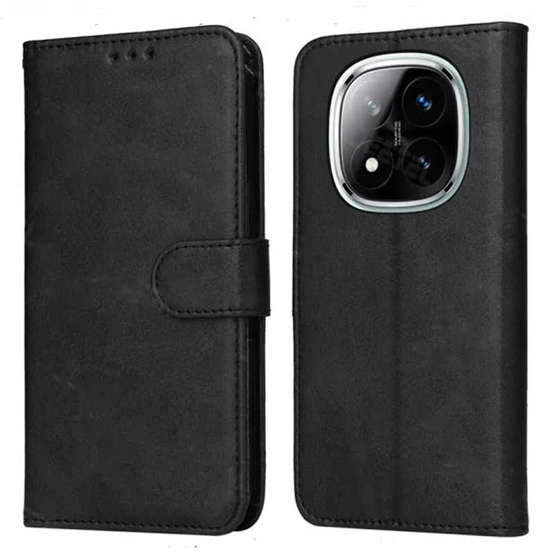 کیف کلاسوری طرح چرمی مناسب برای گوشی موبایل شیائومی redmi note 14 pro 4G