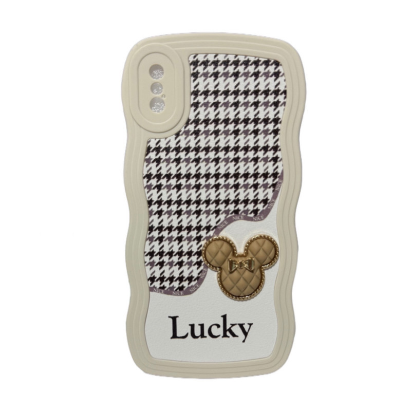 کاور طرح عروسکی مدل ژله ای کد 110186036/2مناسب برای گوشی موبایل اپل iPhone X / Xs