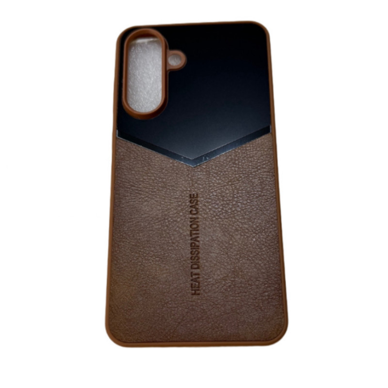 کاور طرح چرمی کد AAA مناسب برای گوشی موبایل سامسونگ Galaxy A15