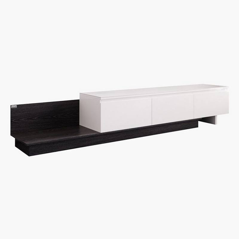 میز تلویزیون هیراد مدل TV146-MDF مناسب برای تلویزیون تا 75 اینچ