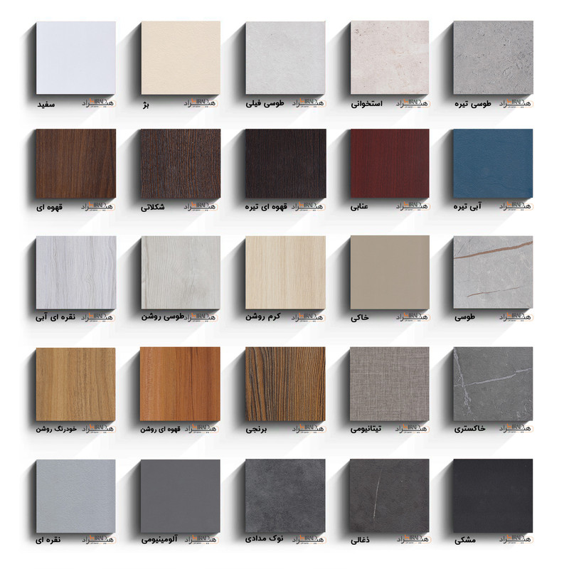 قفسه اداری هیراد مدل K124-MDF