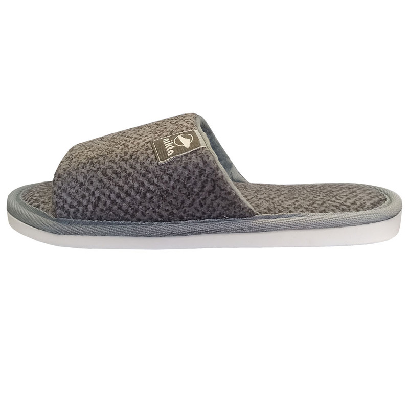 دمپایی حوله ای نیکتا مدل جلو باز 31-10000 کد 1585-GY