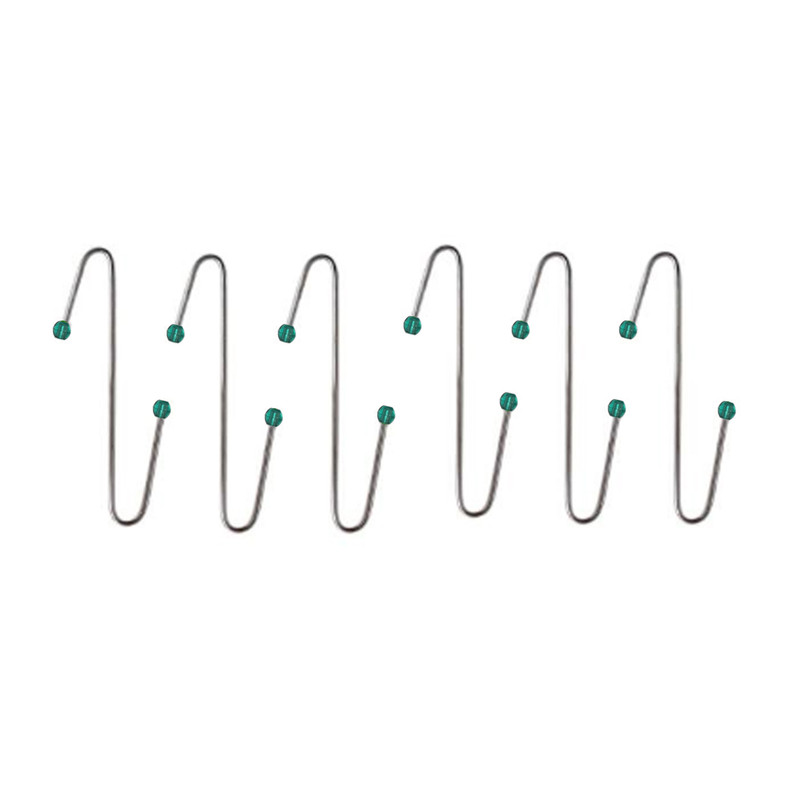 آویز لیوان پرنیان مدل As68 بسته 6 عددی