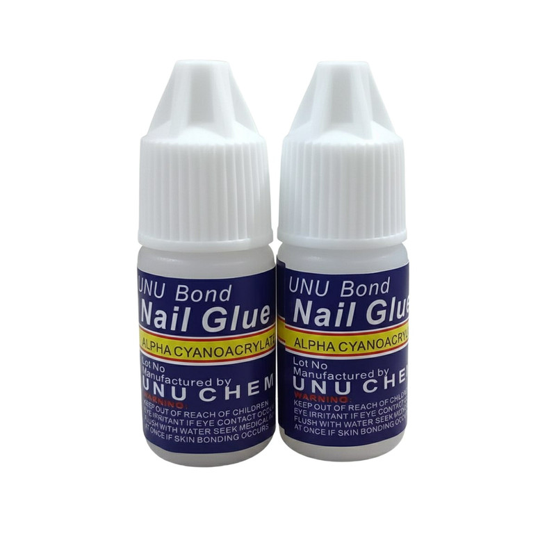 چسب ناخن مصنوعی نایل گلو مدل UNU Bond وزن 3 گرم بسته 2 عددی