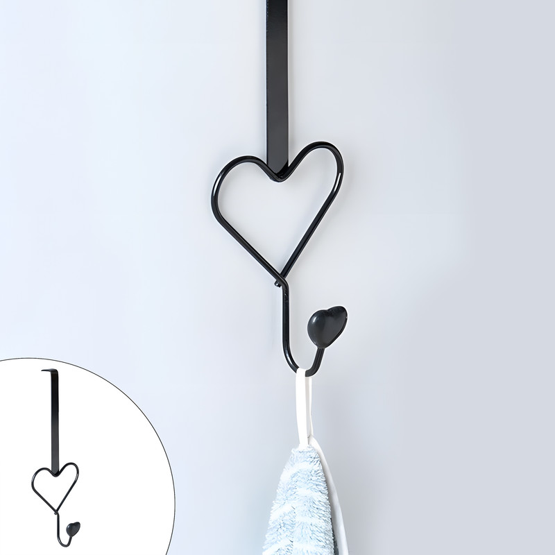 آویز لباس مانیا مدل قلب تک عددی 202048