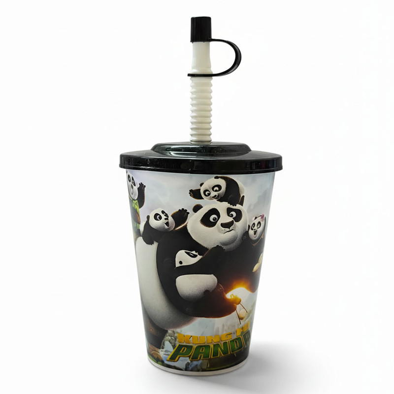 ماگ مدل پاندای کنگفو کار 113075 به همراه نی