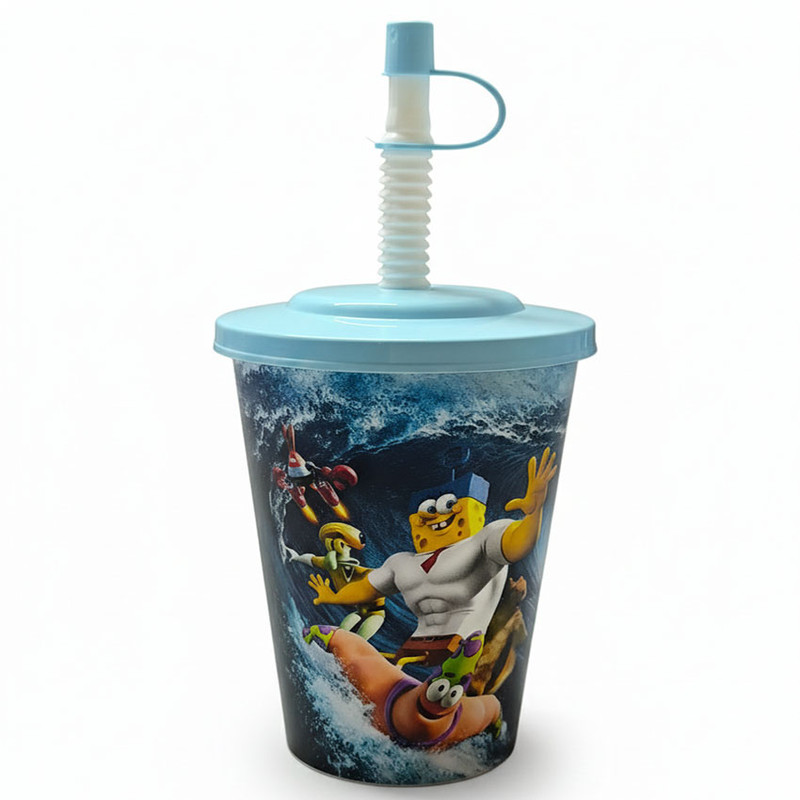 ماگ مدل باب اسفنجی 113075 به همراه نی