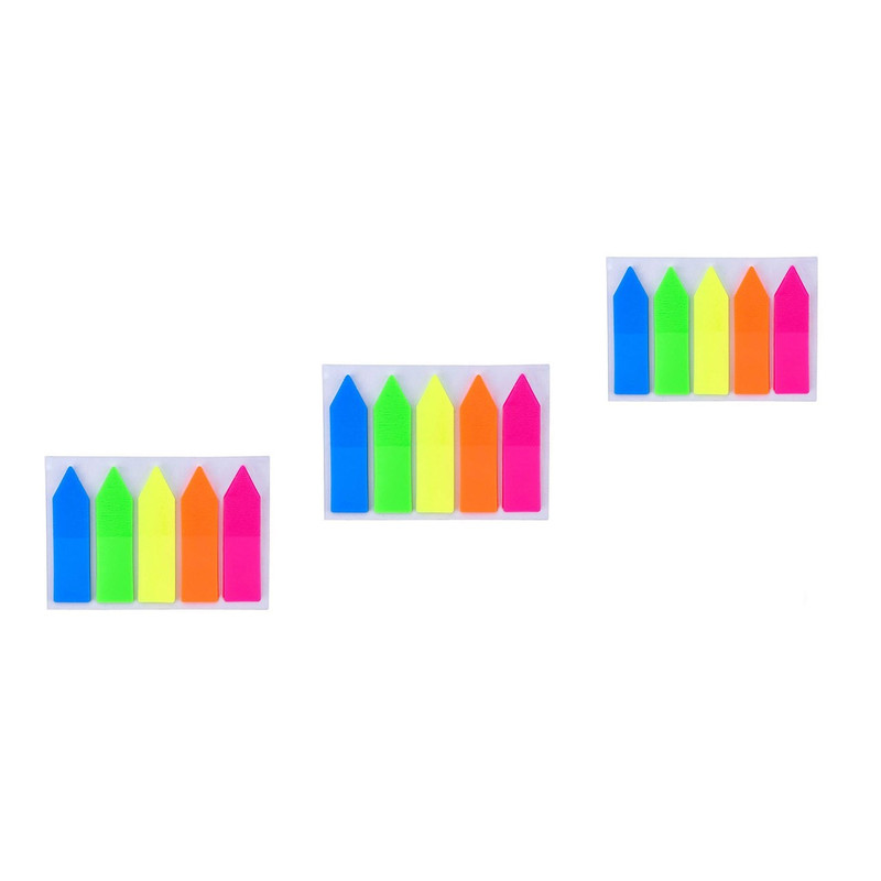 کاغذ یادداشت چسب دار ترنم مدل Flag بسته 3 عددی