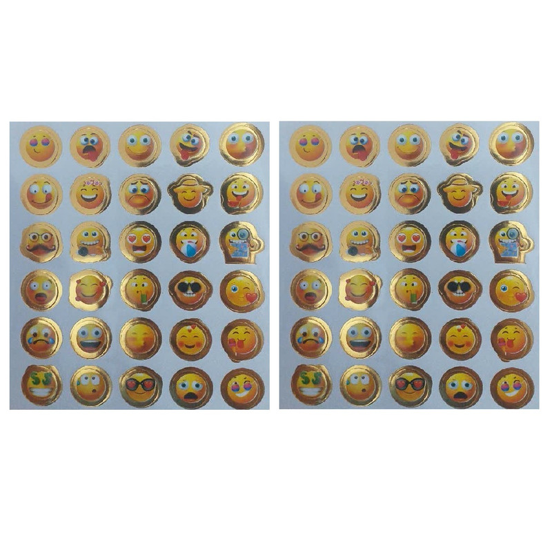برچسب مدل ایموجی بسته 2 عددی