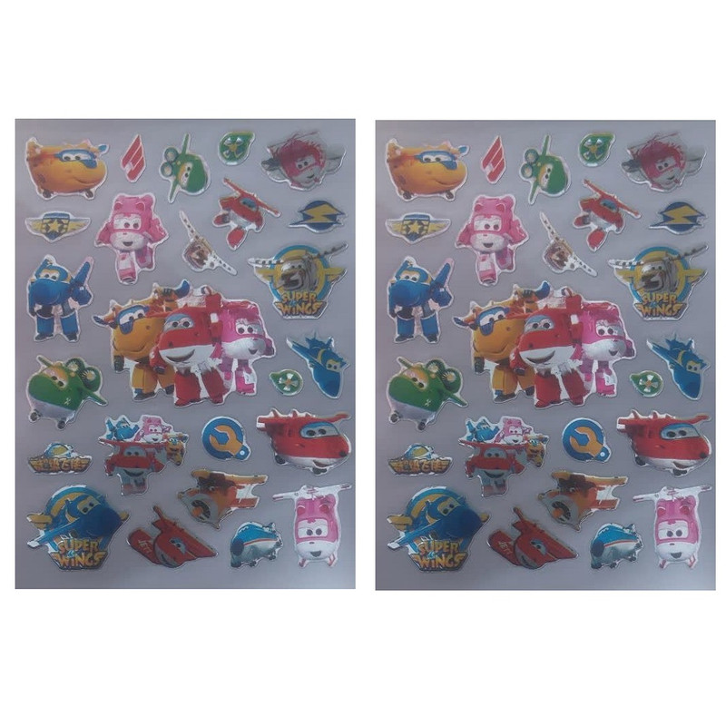 برچسب مدل جت پستچی بسته 2 عددی