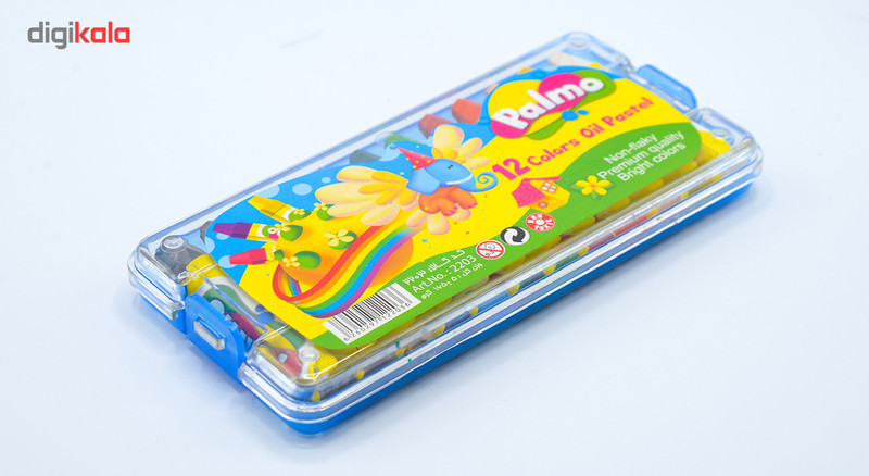 پاستل 12 رنگ پالمو کد 2203