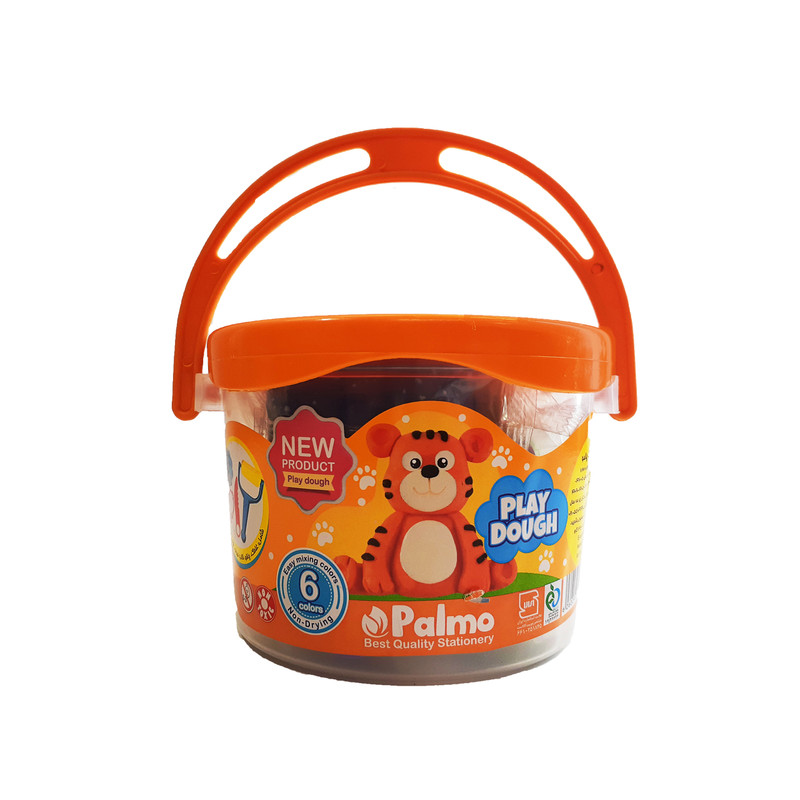 خمیر بازی مدل پالمو کد Sn_6 بسته 6 عددی