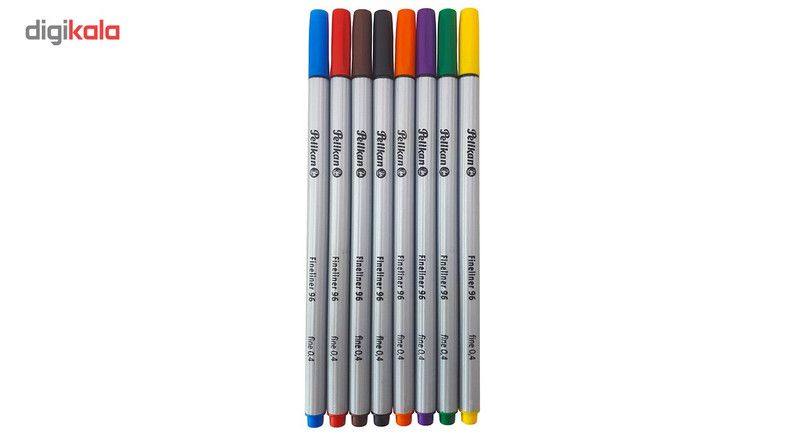 روان نویس پلیکان مدل fine liner بسته 10 عددی