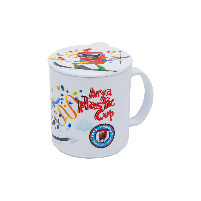 لیوان آریا طرح اسکی باز مدل a03