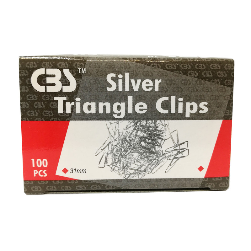 گیره کاغذ سی بی اس مدل 31 میلی متر 100 عددی