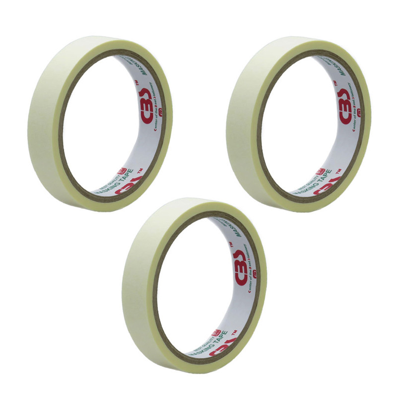  چسب کاغذی سی بی اس مدل JM1620 عرض 2 سانتی متر بسته 3 عددی 