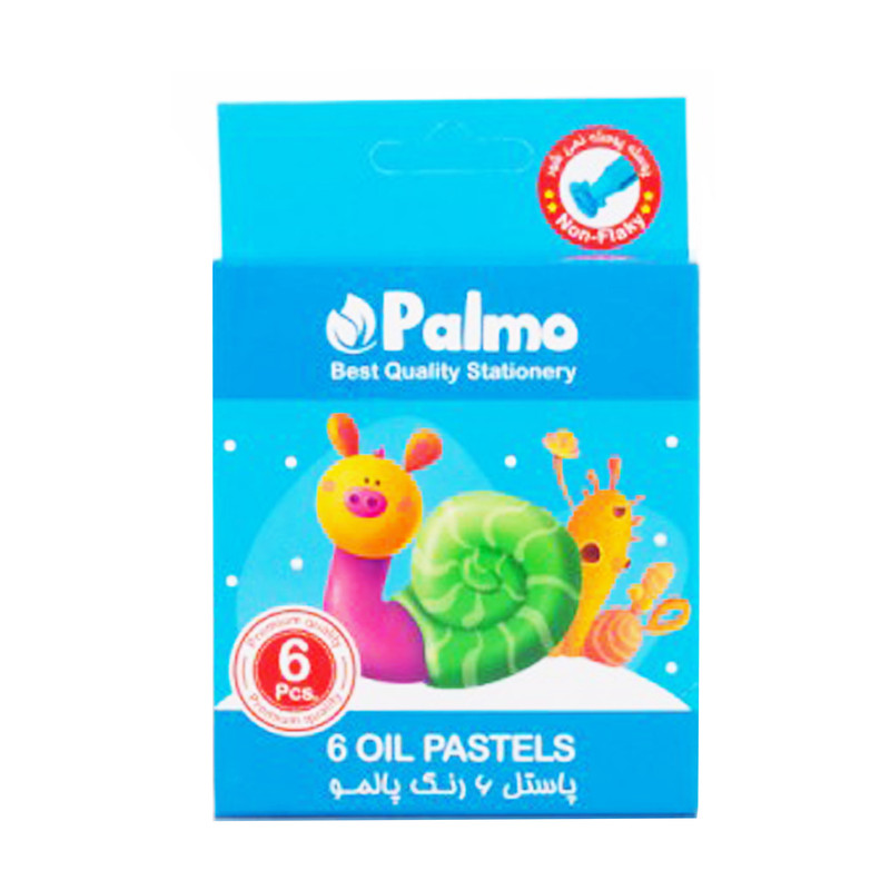 پاستل روغنی 6 رنگ پالمو کد L69