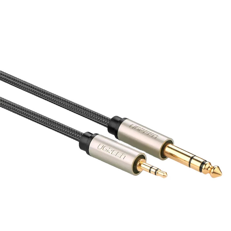 کابل تبدیل صدا 3.5mm به 6.35mm یوگرین مدل 10629 طول 3 متر