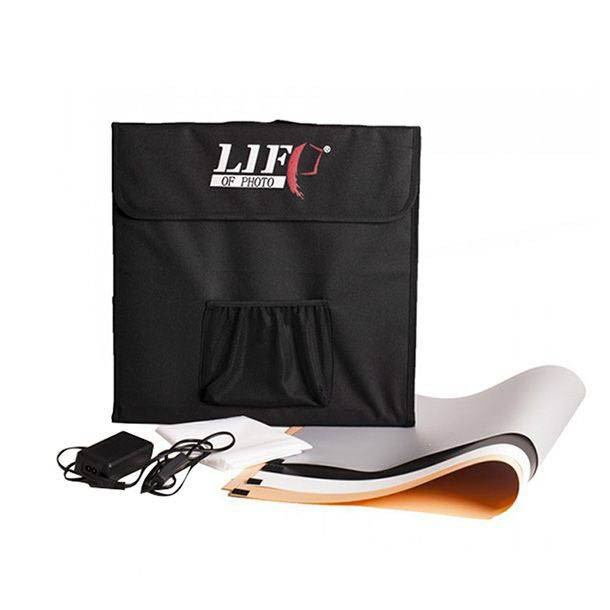 چادر عکاسی لایف مدل Led 660  کد 196 ابعاد 60x60 سانتی متر