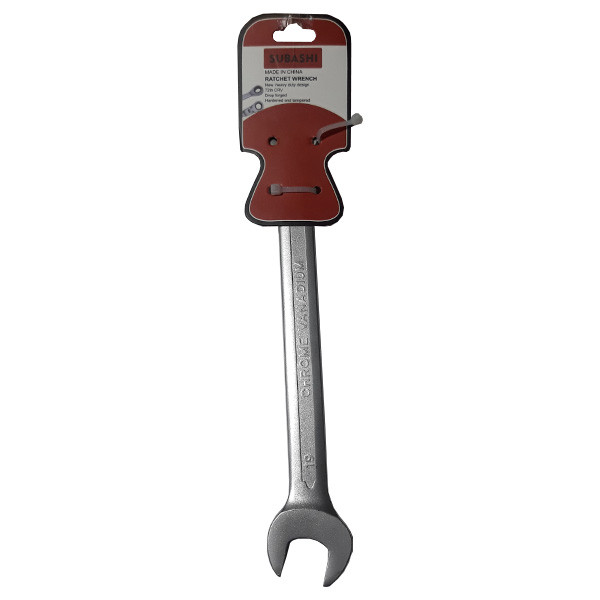 آچار یکسر تخت و یکسر رینگی جغجغه ای سوباشی کد 78 سایز 19 میلیمتر