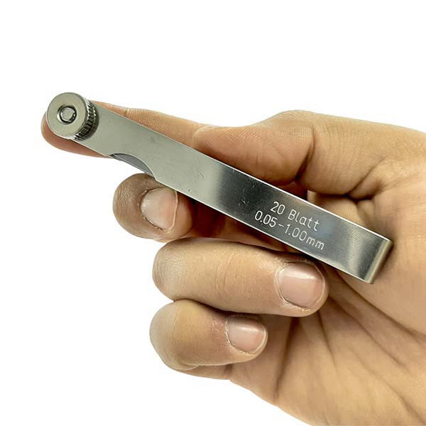 آچار فیلر مدل G38A مجموعه 20 عددی