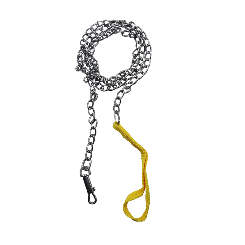 بند قلاده سگ آیسون مدل زنجیری کد YP-AL-D25/2.5MM/1.5M