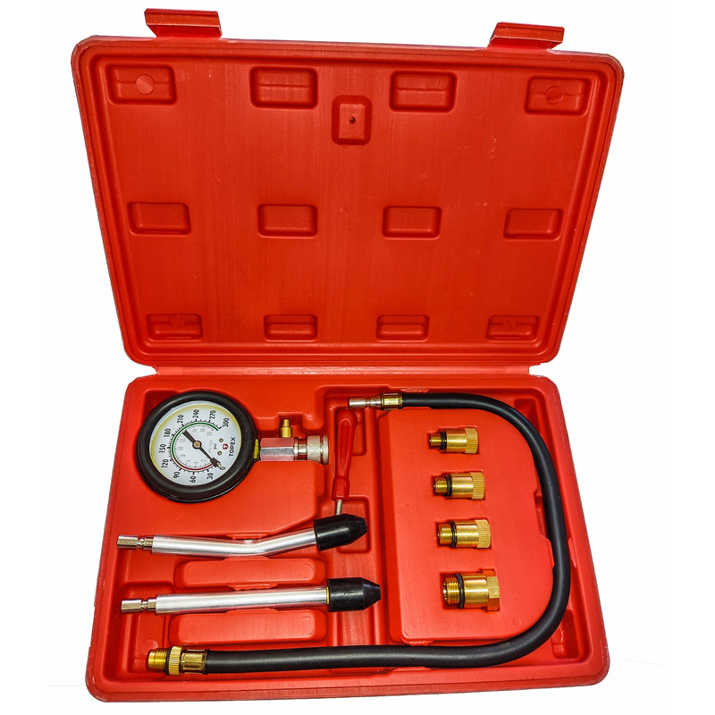 دستگاه کمپرس سنج سیلندر تاپکس مدل FGT 9965 مجموعه 8 عددی