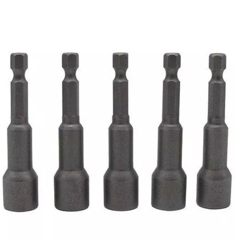 بکس شیروانی سر دریلی اکو مدل JMH سایز 3/8 میلی متر بسته 5 عددی