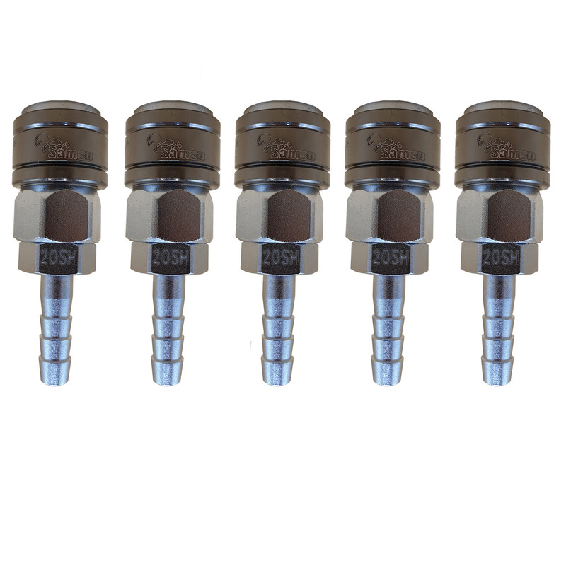 کوپلینگ سر شلنگی سامکو مدل YP5-20SH مجموعه 5 عددی