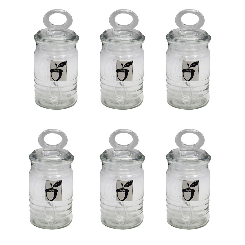 ست جای ادویه 6 پارچه مدل بلوط کد YP-200ML
