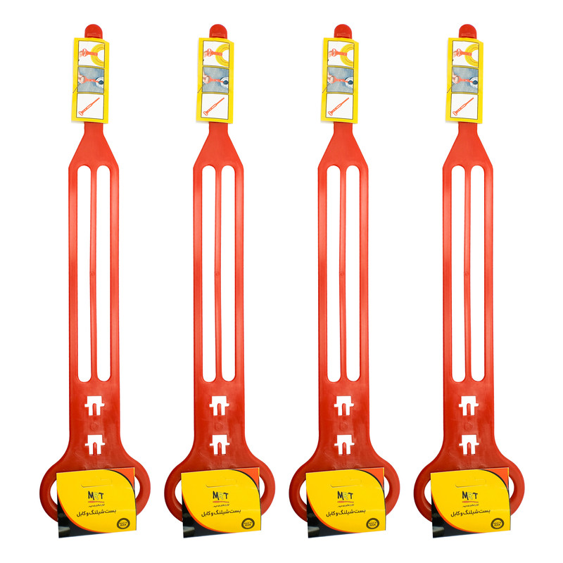 بست کمربندی ام آر تی مدل M12 مجموعه 4 عددی