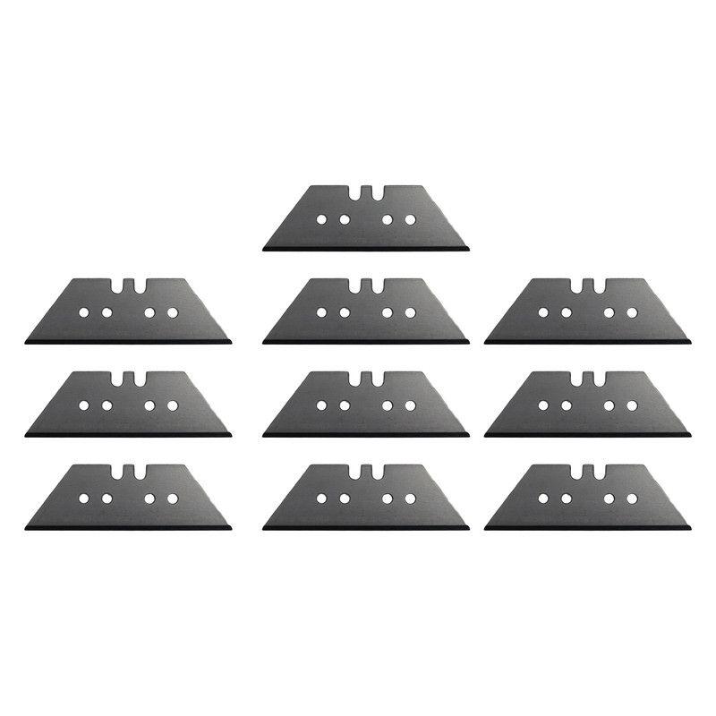 تیغ کاتر فورد مدل ذوزنقه ای کد YP-FHT0404-10PCS مجموعه 10 عددی 