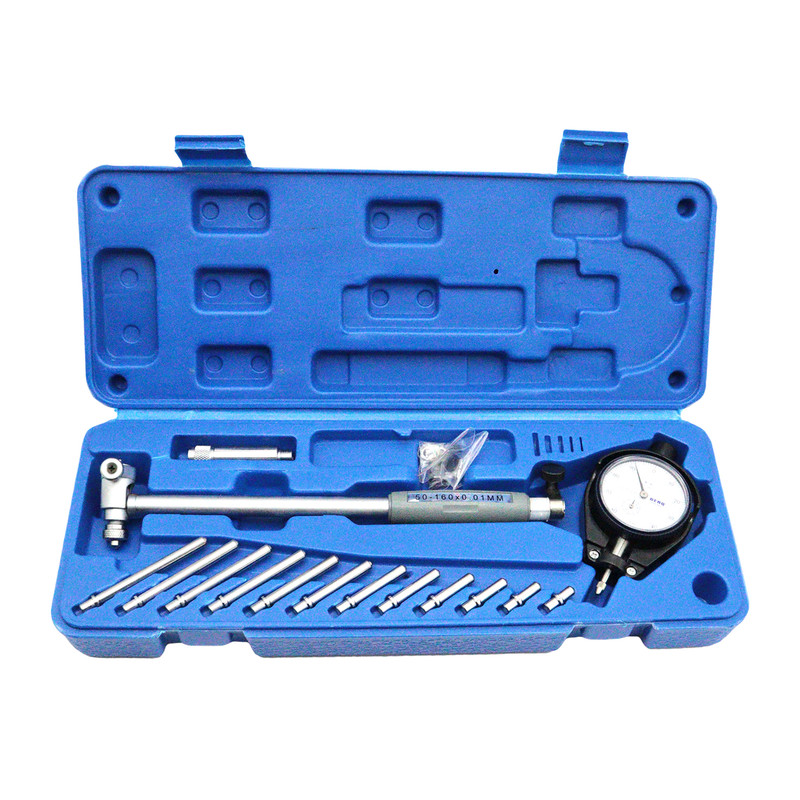 گیج داخل سیلندر بنکیو مدل YP-50-160x0.01MM مجموعه 15 عددی 