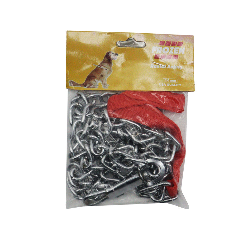 بند قلاده سگ فروزن مدل زنجیری کد YP-5MM  