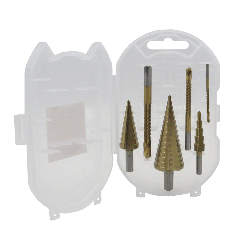 مته برشی و مته کاجی پاور پلاس مدل YP-6PCS مجموعه 6 عددی 