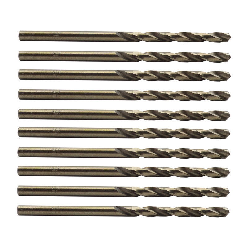 مته کبالت ام زد مدل YP-HSS-SIZE3 سایز 3میلی متر مجموعه 10 عددی 