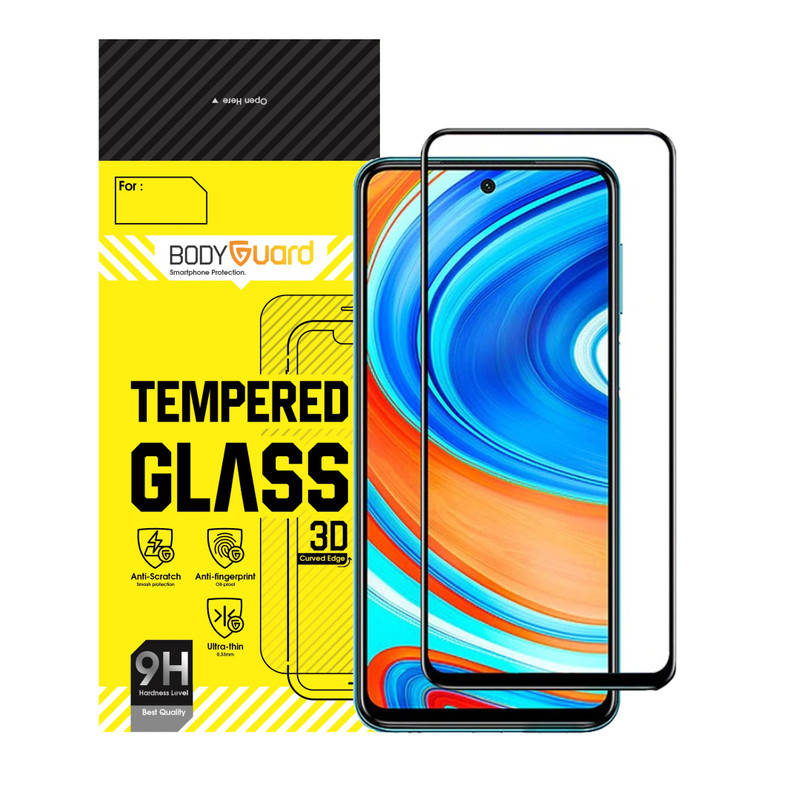 محافظ صفحه نمایش بادیگارد مدل FX مناسب برای گوشی موبایل شیائومی Redmi Note 9 Pro Max