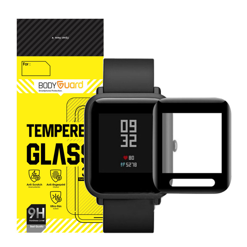 محافظ صفحه نمایش بادیگارد مدل PMMA مناسب برای ساعت هوشمند شیائومی Huami Amazfit Bip