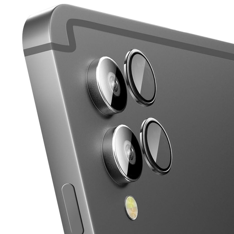 محافظ لنز دوربین شیشه‌ای بادیگارد مدل رینگی مناسب برای تبلت سامسونگ Samsung Tab S11 Ultra